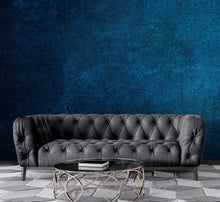 Carregar imagem no visualizador da galeria, Dark Navy Blue Grunge Knock-Down Textured-Style Abstract Wall Mural. #6302