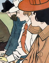 Load image into Gallery viewer, Vintage Hamers Rijwielen Bicycle Artwork Wall Mural. By Johann Georg Can Caspel. Peel and Stick Wallpaper. #6310