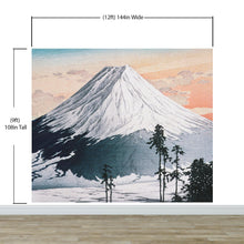 Carregar imagem no visualizador da galeria, Mount Fuji - Katsuyama Neighborhood by Hiroaki Takahashi Artwork Wall Mural Print. #6311