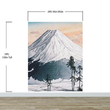 Carregar imagem no visualizador da galeria, Mount Fuji - Katsuyama Neighborhood by Hiroaki Takahashi Artwork Wall Mural Print. #6311
