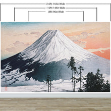 Carregar imagem no visualizador da galeria, Mount Fuji - Katsuyama Neighborhood by Hiroaki Takahashi Artwork Wall Mural Print. #6311