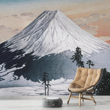 Carregar imagem no visualizador da galeria, Mount Fuji - Katsuyama Neighborhood by Hiroaki Takahashi Artwork Wall Mural Print. #6311