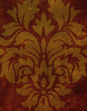Carregar imagem no visualizador da galeria, Damask Grunge Vintage Dark Pattern Wall Mural Peel and Stick Wallpaper. #6316