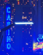 Carregar imagem no visualizador da galeria, CyberPunk Futuristic City of Japan Wall Mural. #6322