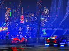 Carregar imagem no visualizador da galeria, CyberPunk Futuristic City of Japan Wall Mural. #6322