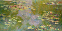 Carregar imagem no visualizador da galeria, Monet Painting, Water Lilies (From 1919). Peel and Stick Wallpaper Wall Mural. #6333