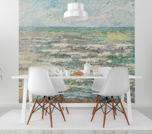 Carregar imagem no visualizador da galeria, The Sea Painting from 1887 by Jan Toorop. Wall Mural / Peel and Stick Wallpaper. #6334