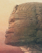 Load image into Gallery viewer, Ancient Egypt Pyramids Wall Mural. Approach of the Simoom Desert of Gizeh illustration by David Roberts. #6343