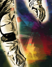 Load image into Gallery viewer, Astronaut Flowing in Space Wall Mural. NASA photo of Astronaut Edward H. White II in space. Peel and Stick Wallpaper. #6359