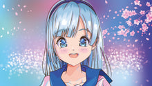 Carregar imagem no visualizador da galeria, Cute Girl Anime Wall Mural. Japanese Style Animation Design. #6360