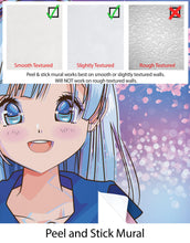 Carregar imagem no visualizador da galeria, Cute Girl Anime Wall Mural. Japanese Style Animation Design. #6360