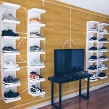 Carregar imagem no visualizador da galeria, Basketball Court Hardwood Pattern Wall Mural. #6361