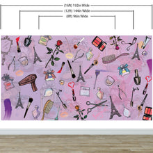 Carregar imagem no visualizador da galeria, Fashionable Makeup Cosmetic Beauty Room Decor Wall Mural. #6362