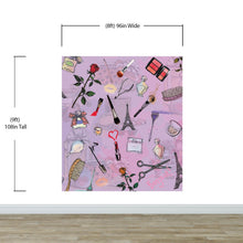 Carregar imagem no visualizador da galeria, Fashionable Makeup Cosmetic Beauty Room Decor Wall Mural. #6362