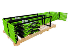 Cargar imagen en el visor de la galería, Frontline Guardrail System Non-Penetrating Complete 100' Kit - OSHA Compliant