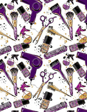 Carregar imagem no visualizador da galeria, Cosmetic Beauty Room Wall Decor Mural. Fashionista Girl’s Room Decor. Makeup Vanity Decor. Peel and Stick Wallpaper. #6381