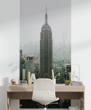 Carregar imagem no visualizador da galeria, Empire State Building NYC Wall Mural. New York City Skyscrapers Peel and Stick Wallpaper. #6407