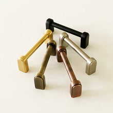 Load image into Gallery viewer, Elsa Solid Brass Drawer Pull - 6 Inch Centers