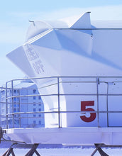 Carregar imagem no visualizador da galeria, Lifeguard Tower on Pensacola Beach Wall Mural. Pastel Color Theme Peel and Stick Wallpaper. #6415