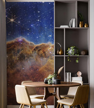 Carregar imagem no visualizador da galeria, Cosmic Cliffs in the Carina Nebula Photo (NIRCam Image) from NASA, ESA, CSA, STScI. Galaxy Nebula Space Wall Mural | Peel and Stick Wallpaper. #6421