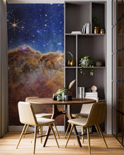 Carregar imagem no visualizador da galeria, Cosmic Cliffs in the Carina Nebula Photo (NIRCam Image) from NASA, ESA, CSA, STScI. Galaxy Nebula Space Wall Mural | Peel and Stick Wallpaper. #6421
