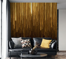 Carregar imagem no visualizador da galeria, Vertical Streaks of Light Wall Mural. Abstract Glowing Vertical Lines Wallpaper. #6425