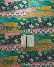 Carregar imagem no visualizador da galeria, Pink Butterflies Abstract Pattern Wall Mural. Retro Pink Color Illustration Design. #6434