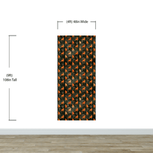 Carregar imagem no visualizador da galeria, Deer Silhouette Camouflage Wall Mural. Military Theme / Hunter Home Decor. Peel and Stick Wallpaper. #6436