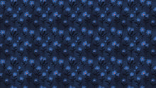 Load image into Gallery viewer, Blue Color Flower Wall Mural Pattern. Dark Navy Blue Background. #6451