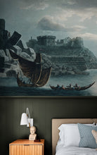 Carregar imagem no visualizador da galeria, The Island of Tortosa from Views in the Ottoman Dominions Illustration Wall Mural. Sailing through the Mediterranean Islands. #6457