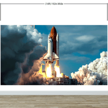 Carregar imagem no visualizador da galeria, Space Shuttle Wall Mural Wallpaper. NASA Theme Wall Decor. #6470