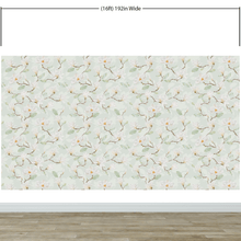 Load image into Gallery viewer, White Magnolia Wall Mural Peel and Stick Wallpaper. #6477