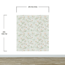 Load image into Gallery viewer, White Magnolia Wall Mural Peel and Stick Wallpaper. #6477