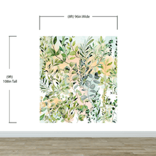 Carregar imagem no visualizador da galeria, Eucalyptus Wallpaper in Pastel Color Watercolor. #6483