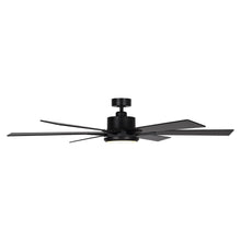 Carregar imagem no visualizador da galeria, 65" Amold Industrial Downrod Mount Ceiling Fan with Lighting and Remote Control