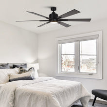 Carregar imagem no visualizador da galeria, 65" Bendan Industrial Downrod Mount Ceiling Fan with Lighting and Remote Control