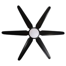 Carregar imagem no visualizador da galeria, 65" Industrial DC Motor Downrod Mount Ceiling Fan with Lighting and Remote Control