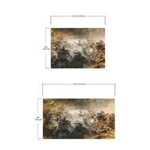 Carregar imagem no visualizador da galeria, The Phantom Horseman Antique Painting Wallpaper. Peel and Stick Wallpaper. #6510
