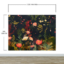 Carregar imagem no visualizador da galeria, Chinoiserie Flowers Wallpaper. Asian Wall Art Mural #6517