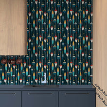 Carregar imagem no visualizador da galeria, Fisherman Wallpaper Decor / Coastal Sea Theme Wall Mural #6534