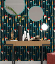 Carregar imagem no visualizador da galeria, Fisherman Wallpaper Decor / Coastal Sea Theme Wall Mural #6534