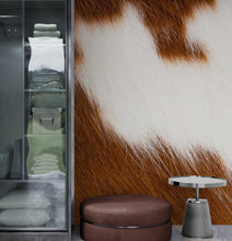 Carregar imagem no visualizador da galeria, Country-Style Cowhide Wallpaper for Rustic Home Decor. #6541