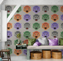 Carregar imagem no visualizador da galeria, Asian Tiger Wallpaper Peel and Stick Wall Mural. #6573