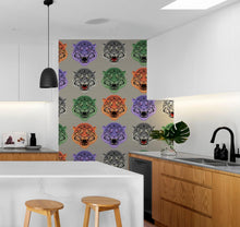 Carregar imagem no visualizador da galeria, Asian Tiger Wallpaper Peel and Stick Wall Mural. #6573