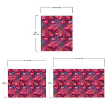 Load image into Gallery viewer, Bright Pink Flamingos Wallpaper - Modern Miami Vibes, Tropical Home Decor #6581