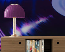 Carregar imagem no visualizador da galeria, Music Wallpaper - Purple Violet Album Wall Art Mural - Peel and Stick Decor #6599