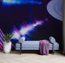 Carregar imagem no visualizador da galeria, Music Wallpaper - Purple Violet Album Wall Art Mural - Peel and Stick Decor #6599