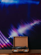 Carregar imagem no visualizador da galeria, Music Wallpaper - Purple Violet Album Wall Art Mural - Peel and Stick Decor #6599