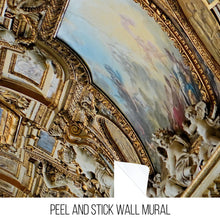 Load image into Gallery viewer, Art The Louvre Museum Paris France Golden Ceilings Wallpaper. Musee du Louvre #6600