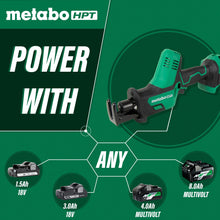 Carregar imagem no visualizador da galeria, Metabo HPT CR18DAQ4M 18V One Handed Reciprocating Saw